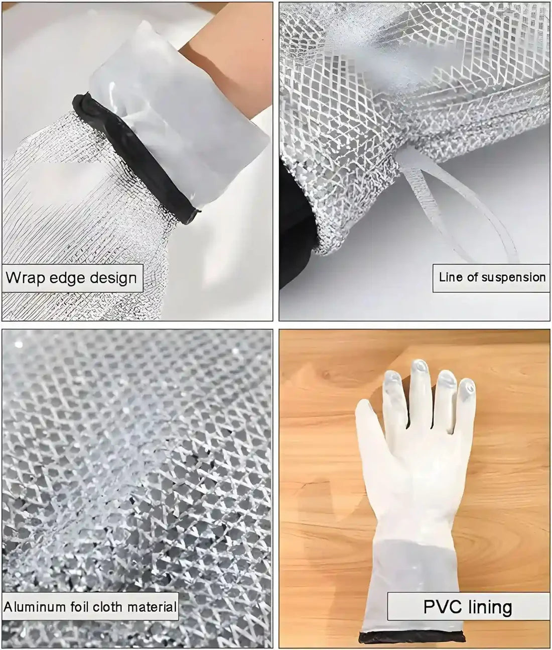 Multipurpose Wire Dishwashing Gloves 2