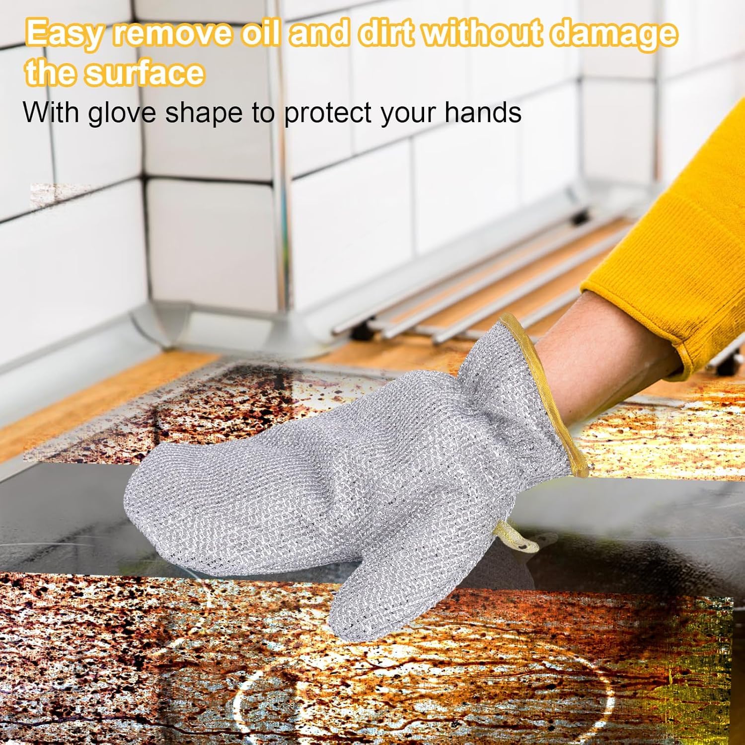 Multipurpose Wire Dishwashing Gloves 2