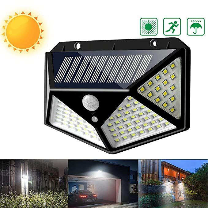 Solar Powered Led Wall Light