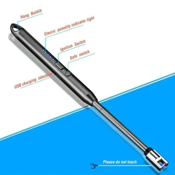 Electric USB Rechargeable Plasma Arc Lighter