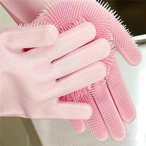 Multipurpose Silicone Dish Washing Gloves